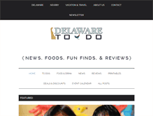 Tablet Screenshot of delawaretodo.com